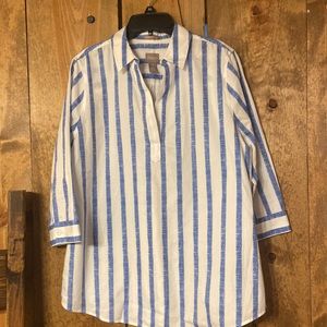 Chicos nwot 3/4 length sleeve blouse top